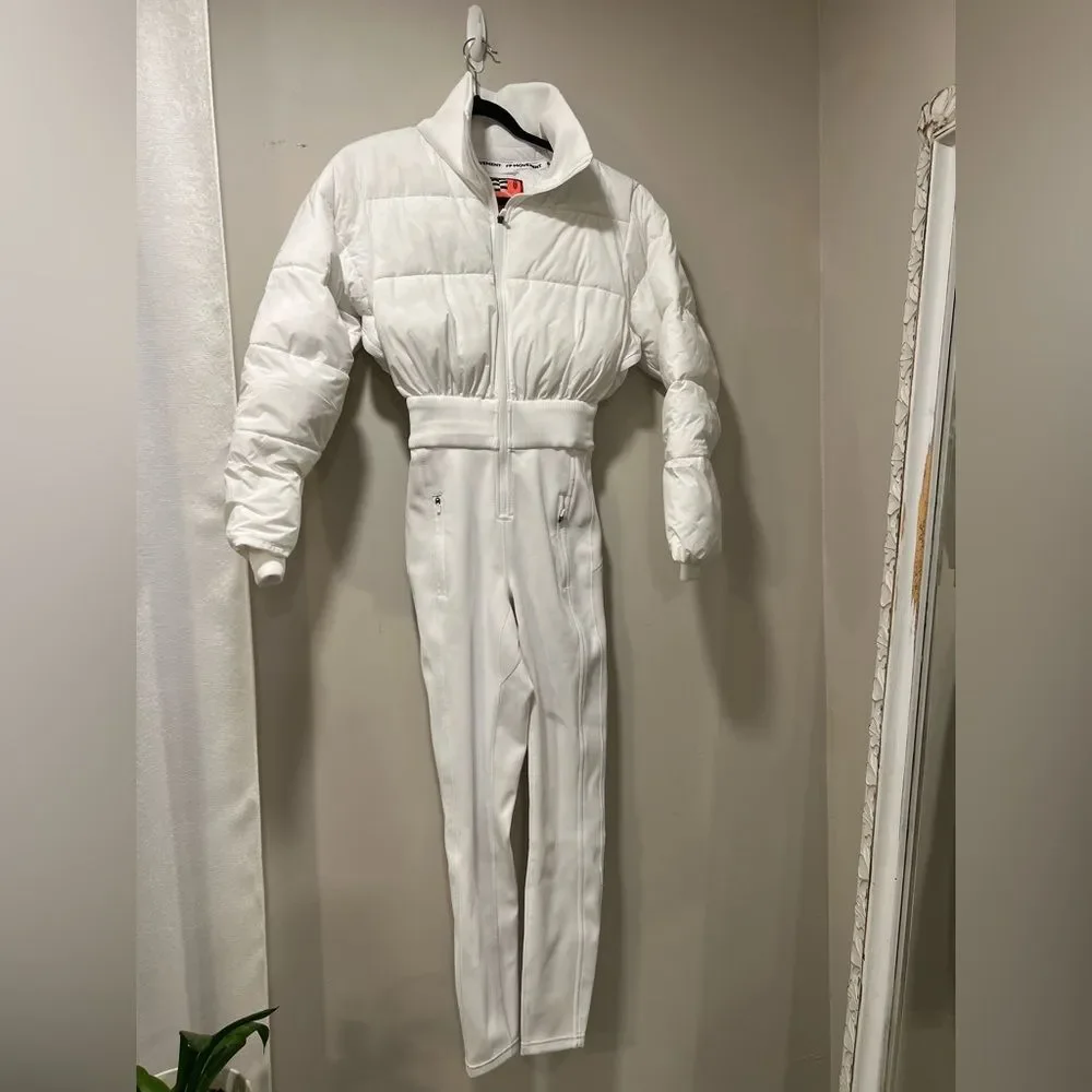 FP Movement Downhill Diva White Ski Suit Jacket and Pants Set Size XSmall